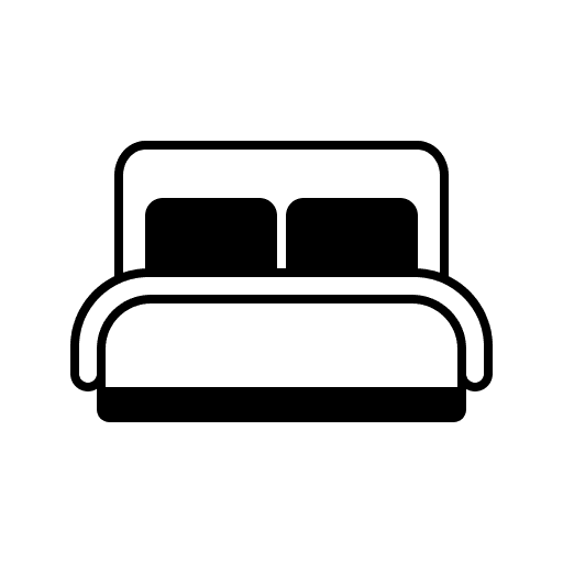 1 Extra-large double bed